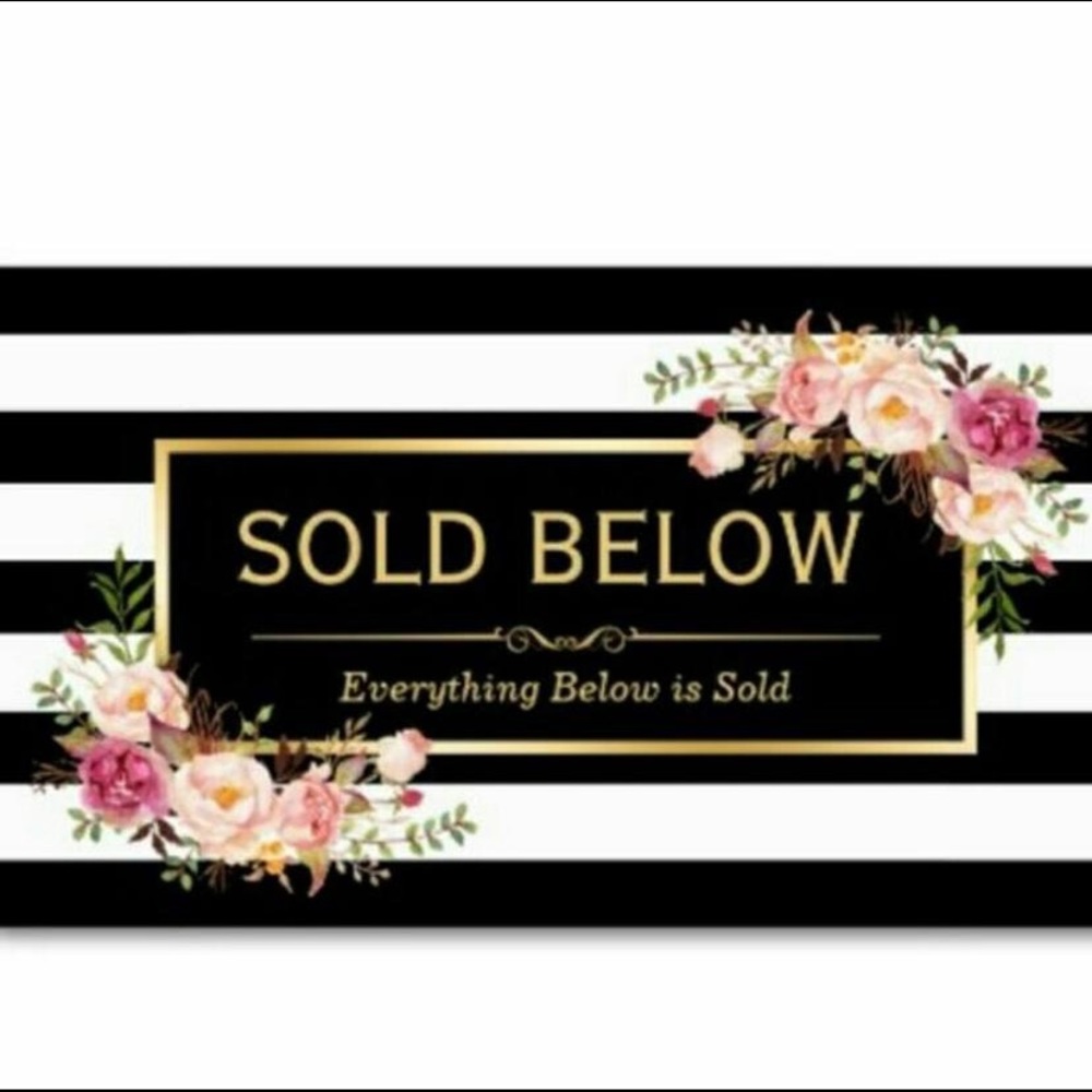 Everything below is sold‼️